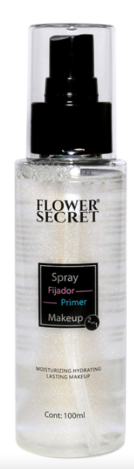 Spray Fijador de Maquillaje y Primer Flower Secret