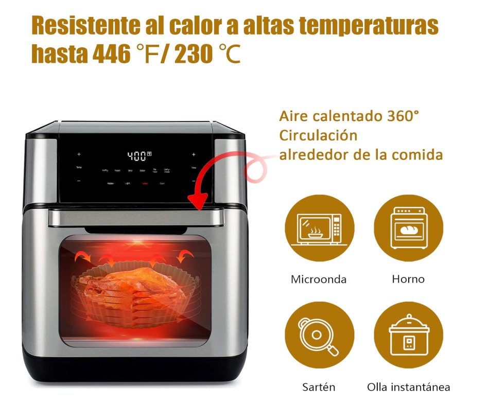 Molde de Silicona para Freidora de Aire (2un)