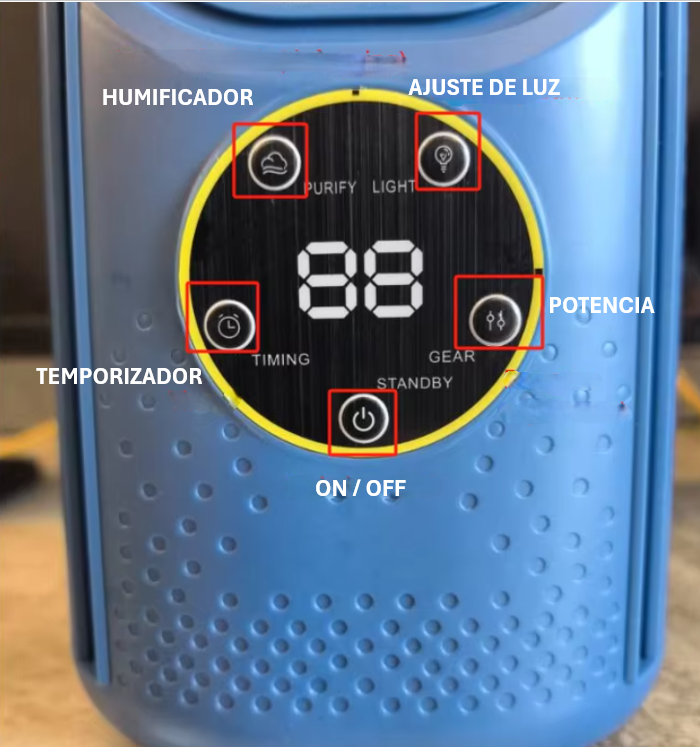 Ventilador de Aire Acondicionado Portátil