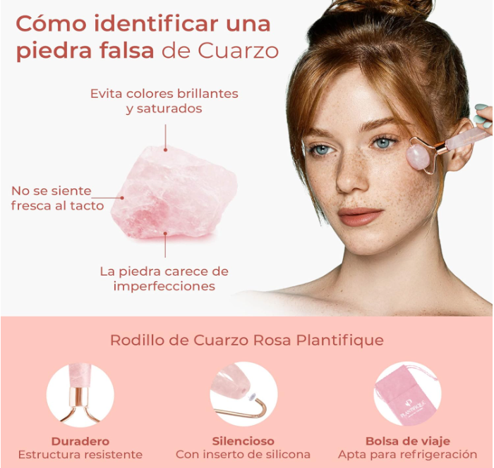 Kit de Rodillo Facial y Masajeador para el Rostro